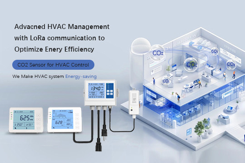 การติดตาม CO2 LoRa สําหรับการจัดการ HVAC เพื่อปรับปรุงพลังงาน