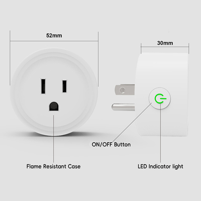 ราคาดี โรงเรียนบ้านอเล็กซ่า Google Wifi Smart Plug 220v 300g ขาว OEM ออนไลน์
