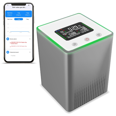 Good price 2.4GHz Wi-Fi Smart Radon Detector Sensor สําหรับการเตือนแอพในบ้าน ออนไลน์