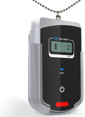 อุปกรณ์ระวังคาร์บอนโมโนออกไซด์แบบพกพาสําหรับรถยนต์ โมนิตอร์ CO 50ppm กันกระแทก