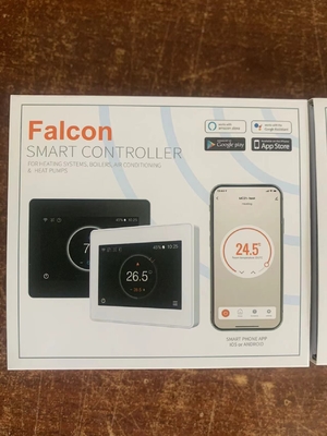 ODM SPST NO Smart WiFi Thermostats สามารถเขียนโปรแกรมได้สําหรับทําความร้อนใต้พื้น