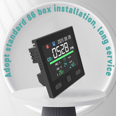 Good price บ้าน Smart Co2 PM2.5 โฟมัลเดฮิด Smart ติดตามคุณภาพอากาศภายใน ออนไลน์