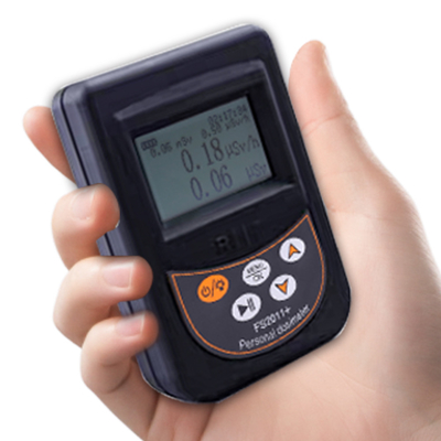 เครื่องตรวจจับรังสีนิวเคลียร์มือถือ Geiger Counter ระยะสูงสําหรับรังสี X Beta Gamma