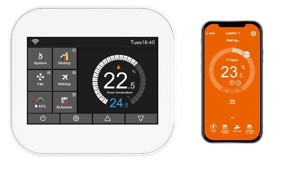 ราคาดี อุณหภูมิ WiFi สมาร์ท อุณหภูมิการทําความร้อนน้ํา อุณหภูมิการทําความร้อนพื้นไฟฟ้า อุณหภูมิการทําความร้อนพื้น ออนไลน์
