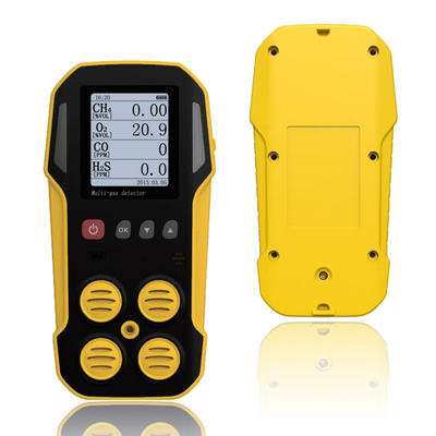 4-in-1 Multi-Gas Detector CH4 CO H2S O2 เครื่องตรวจจับก๊าซหลากหลายแบบแม่นยําสูง