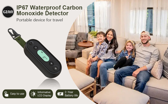 ราคาดี เครื่องตรวจจับคาร์บอนมอนอกไซด์ (CO) สำหรับเรือเดินทะเลแบบกันน้ำ | 12V DC, สัญญาณเตือนเสียง 100dB & ไฟ LED, ได้รับการรับรอง UL 2034 | สัญญาณเตือน CO แบบพกพาพร้อมเซ็นเซอร์ไฟฟ้าเคมี & เกณฑ์ที่ปรับแต่งได้สำหรับเรือ/รถ RV ออนไลน์