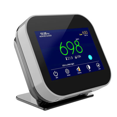 ราคาดี NDIR Sensor Adjustable CO2 Monitor - เครื่องวัดภายในบ้านที่ปรับแต่งให้กับสํานักงาน / ห้องเรียน ออนไลน์