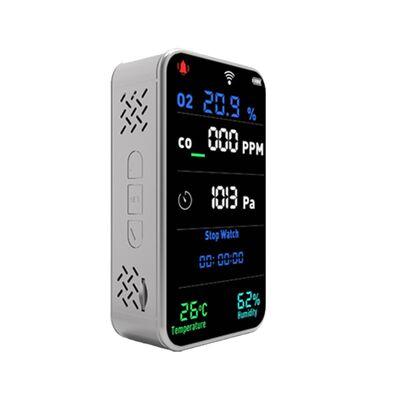 ราคาดี เครื่องตรวจจับก๊าซแบบ 7-in-1 ระดับมืออาชีพ พร้อมการควบคุมผ่านแอป Wi-Fi และการบันทึกข้อมูลบน SD Card ออนไลน์