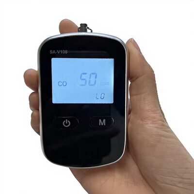 ราคาดี เครื่องตรวจจับคาร์บอนมอนอกไซด์แบบพกพา - เครื่องวัด CO แบบพกพาความแม่นยำสูงพร้อมจอ LCD, สัญญาณเตือนเสียงและแสงสว่างเพื่อความปลอดภัยในบ้าน การเดินทาง และการตั้งแคมป์ ออนไลน์