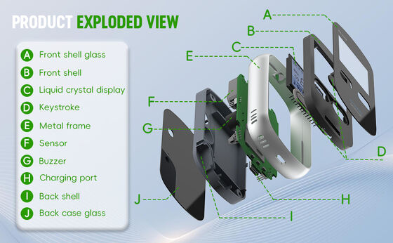 ราคาดี เครื่องตรวจจับก๊าซ CO ในบ้านมืออาชีพ - เครื่องตรวจจับการรั่วไหลของคาร์บอนโมโนออกไซด์ดิจิตอล พร้อมสัญญาณเตือนเสียง / ภาพ - ป้องกันครอบครัวของคุณจากฆาตกรเงียบ ออนไลน์