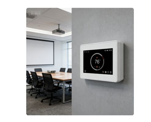 ราคาดี เทอร์โมสแตมประเภท Smart Us เทอร์โมสแตมประเภทพาณิชย์/ที่อยู่อาศัย โปรแกรมได้ - เทอร์โมสแตม WiFi ที่ควบคุมด้วยแอปพลิเคชั่น พร้อมโหมดไทม์และแสดงความชื้น ออนไลน์